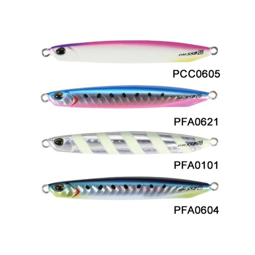 Duo #PSA0625 Drag Metal Super Slim Blade, 1.9 Oz (55 G), UV Gingpika Silver